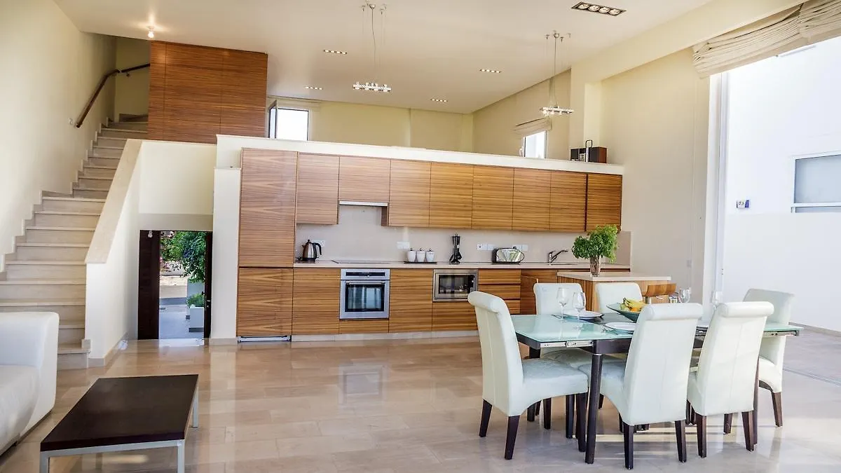 Luxury Bay View Villa 20 Right On Τhe Beach Protaras 0*,  Chypre